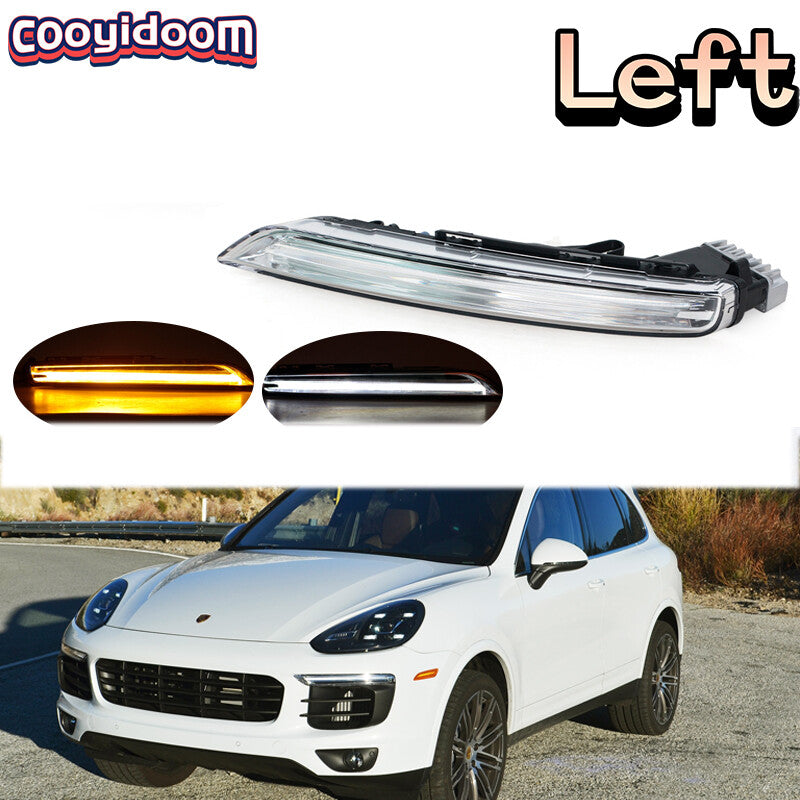 Left Diurnal light Driving Fog Lamp Car Ligh for Porsche for Cayenne 2015-2017