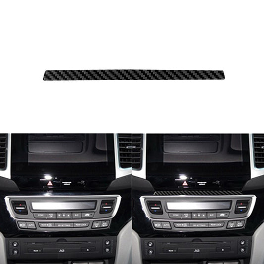 Carbon Fiber Below Of Emergency Button Cover Strip for Honda Ridgeline 2017-2020