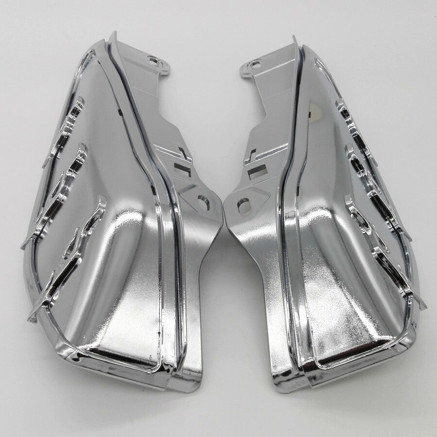 Silver Mid-Frame Air Heat Deflectors Fit for Harley Touring Electra Street Glide Q
