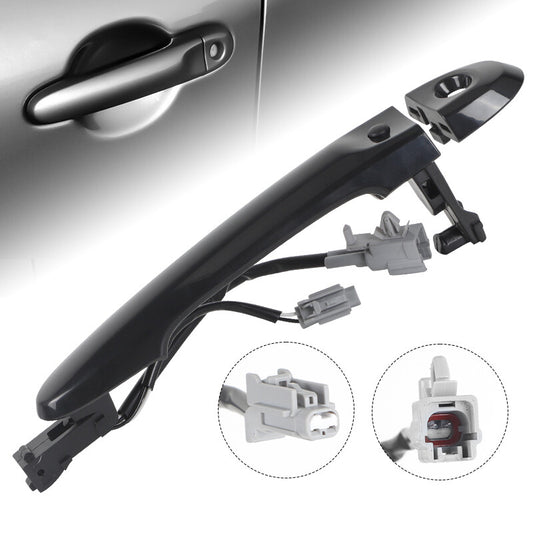 Driver Front Left Side Exterior Door Handle Black fit for Nissan Juke 2010-2019