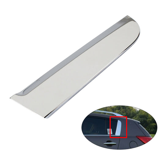 Left Side Rear Door Garnish Chrome C Pillar Cover Fit for 2011-2016 for Kia Sportage