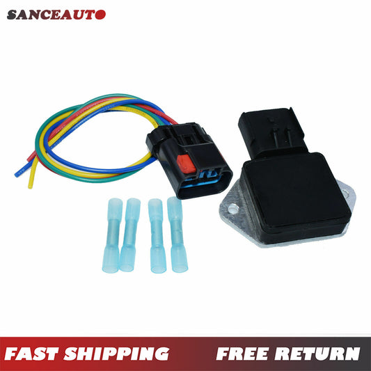 Radiator cooling fan relay with wiring harness kit for Chrysler for Dodge for Jeep for Plymouth - n
