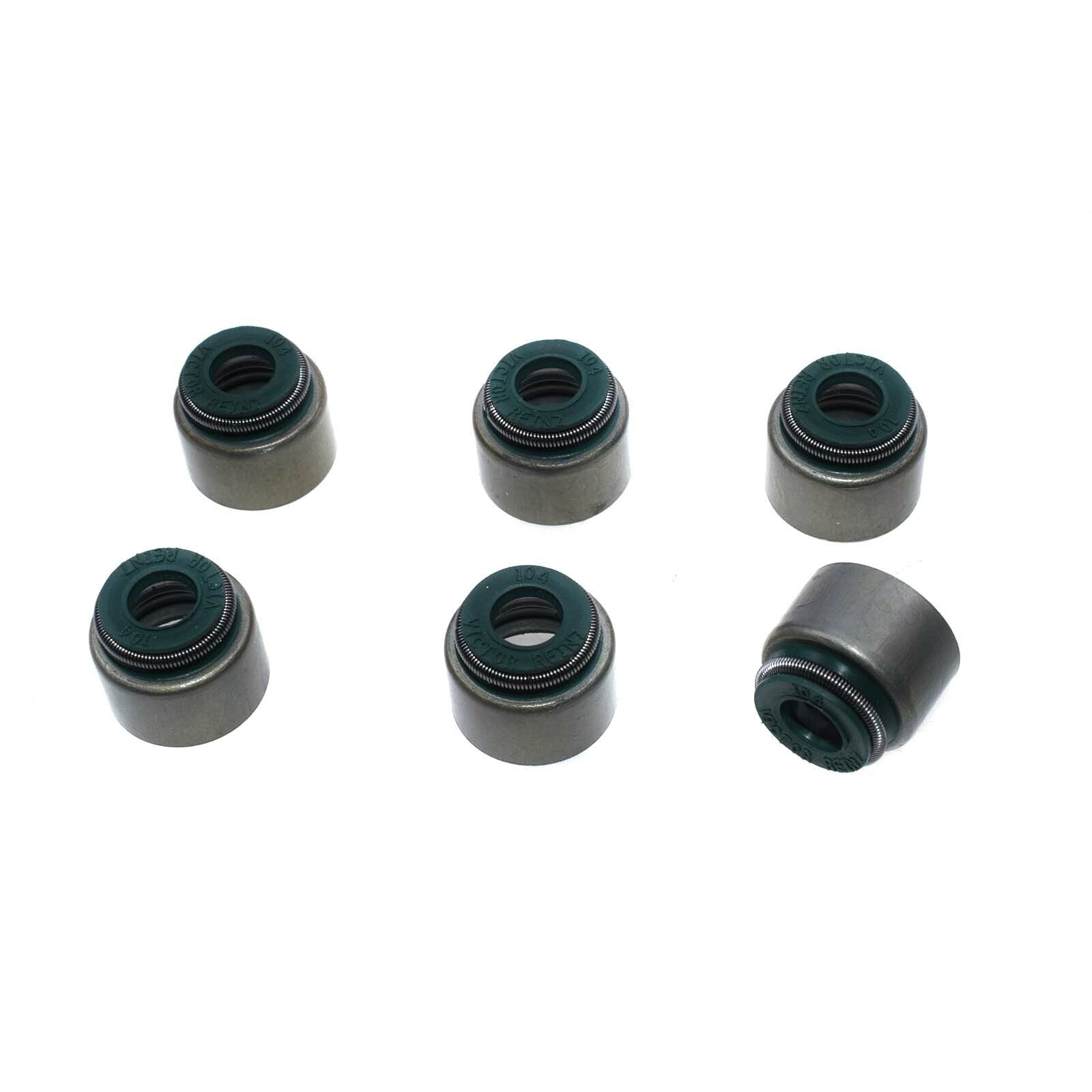 6-Piece Valve Stem Seal for Geo Metro 10L VSS526 12911-60B20 New - v