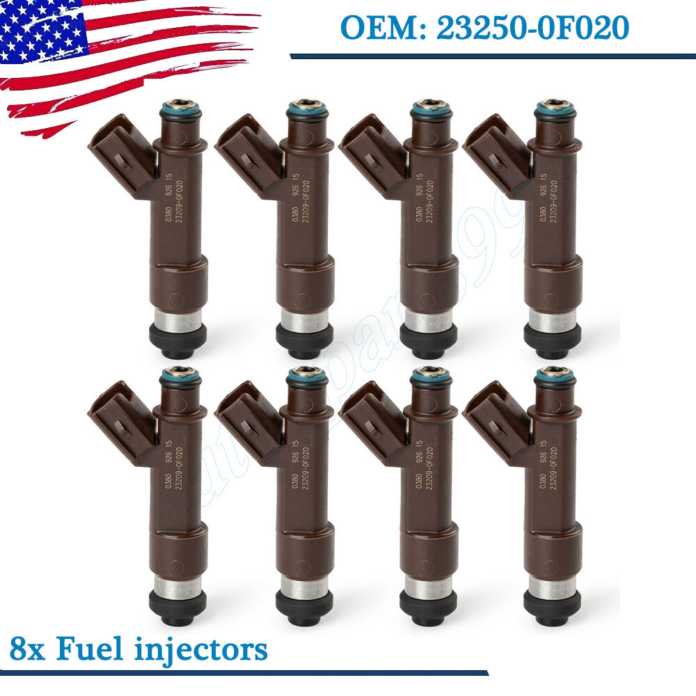 8-piece fuel injector for Tendera 4.7L (2005, 2006, 2007, 2008, 2009) 02583146970- n