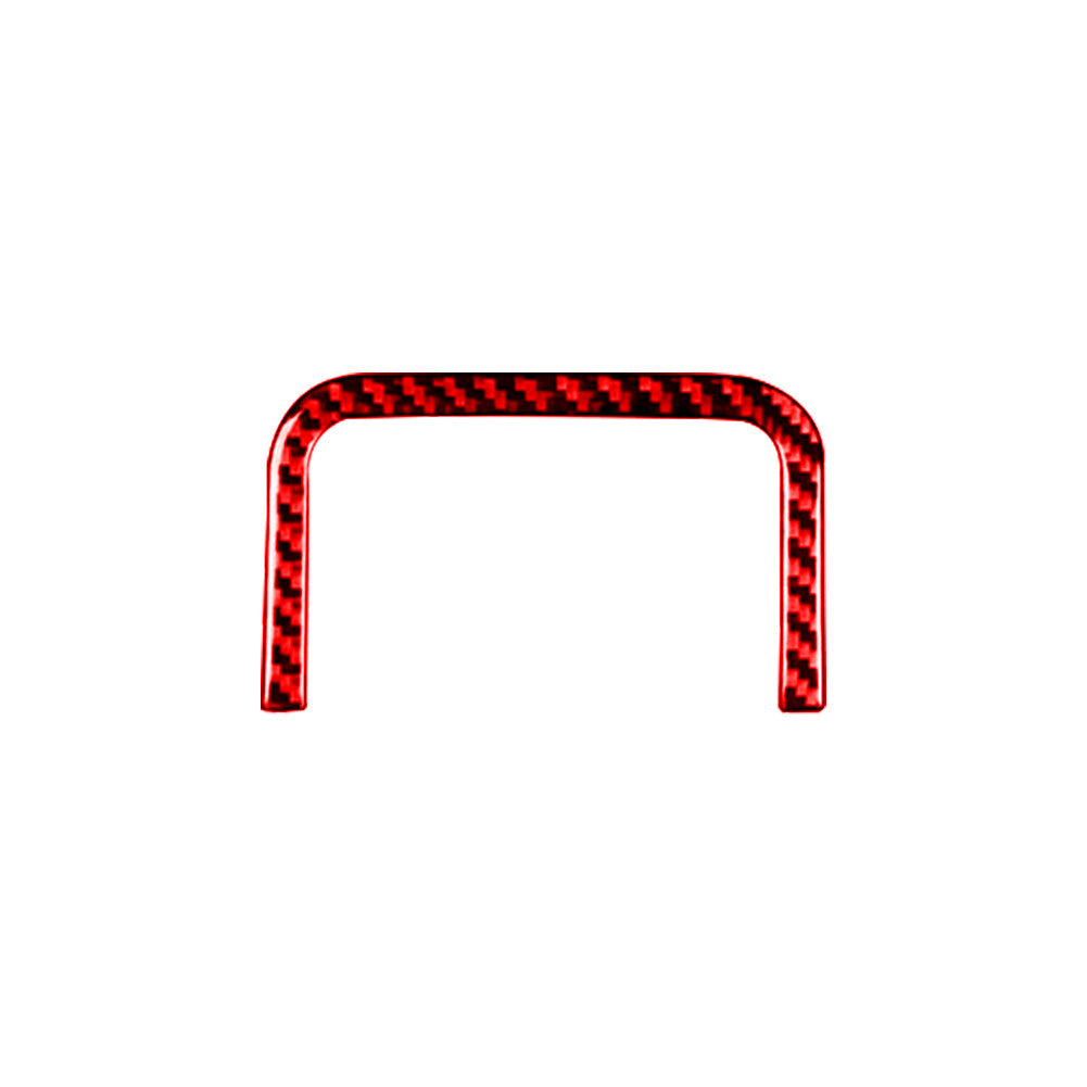 Red Carbon Fiber Automatic Transmission Surround Trim for Honda CRV CR-V 2012-16 v