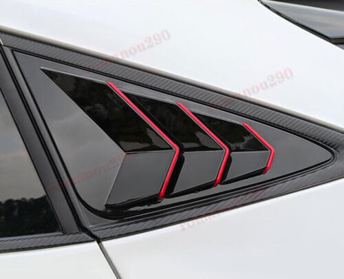 for Corolla 2019-2023 Chrome Rearview Mirror Rain Eyebrow frame Trim v