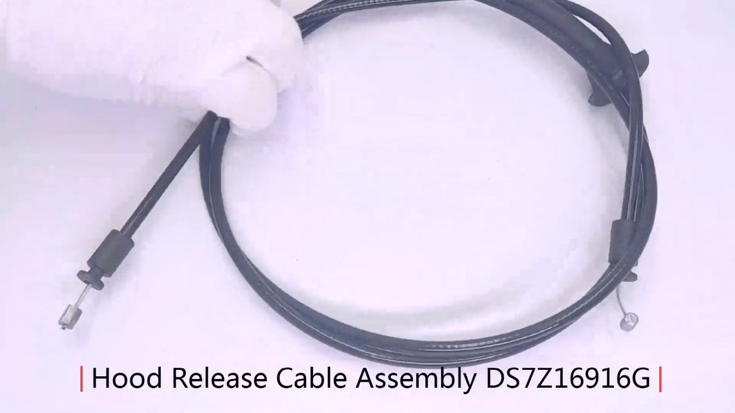 DS7Z16916G Range Hood Release Cable Assembly  for ford  Fusion 2016 - 2020 DS7Z-16916-G Q