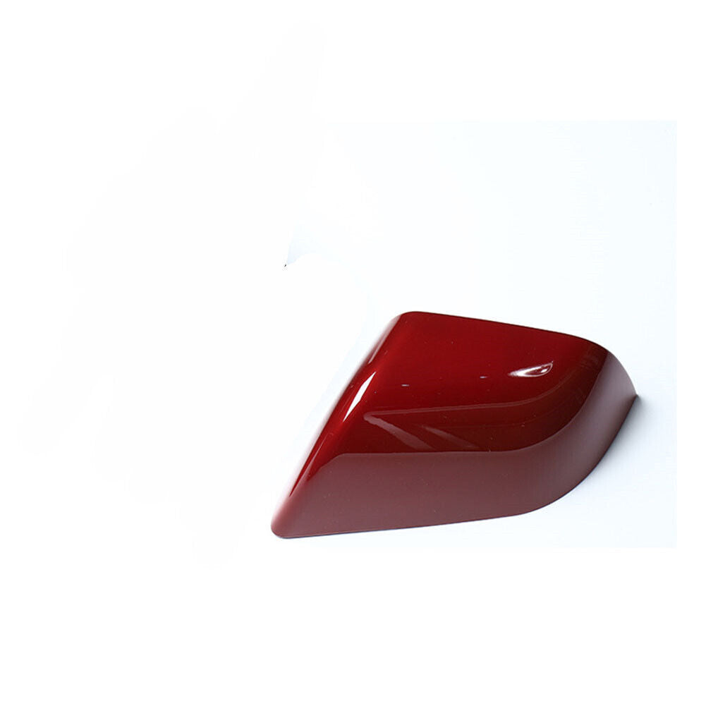 1X Red Left Driver Side Mirror Rearview Cover Cap for Tesla Model 3 2017-2022