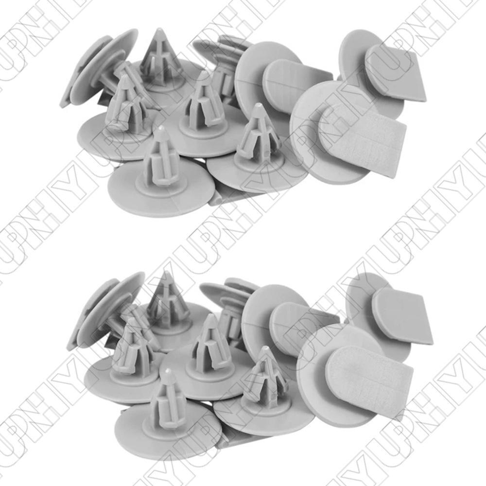 For 02-12 for Mini Cooper S Trim Panel Fender Moulding Retainer Fastener Clips 20Pcs