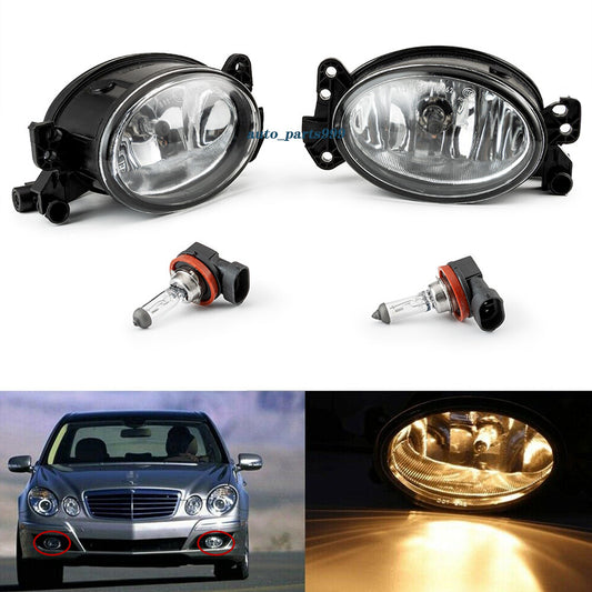 A pair of front fog lights are suitable for W204 W211 W164 E350 E550- n