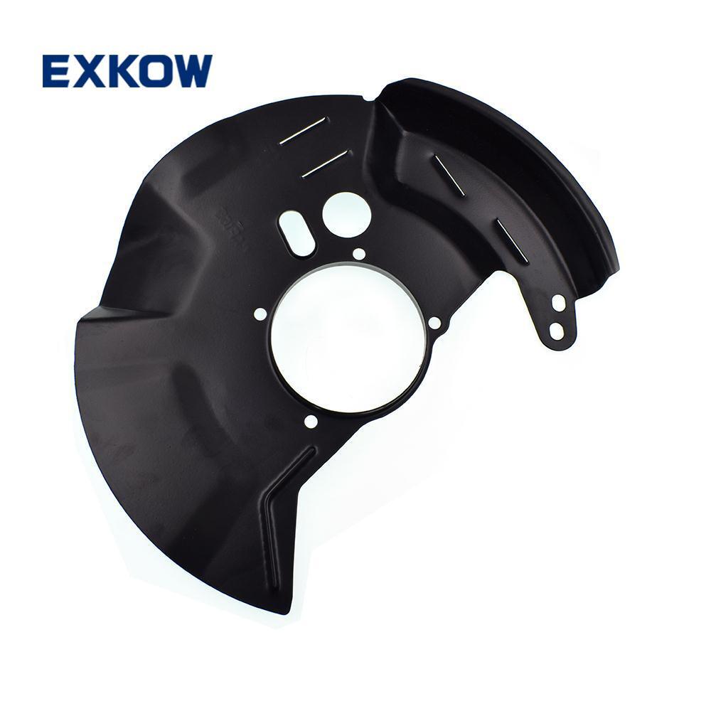 A Pair Front Brake Disc Cover for Mitsubishi Pajero for Challenger MR249345 MR249346 Q