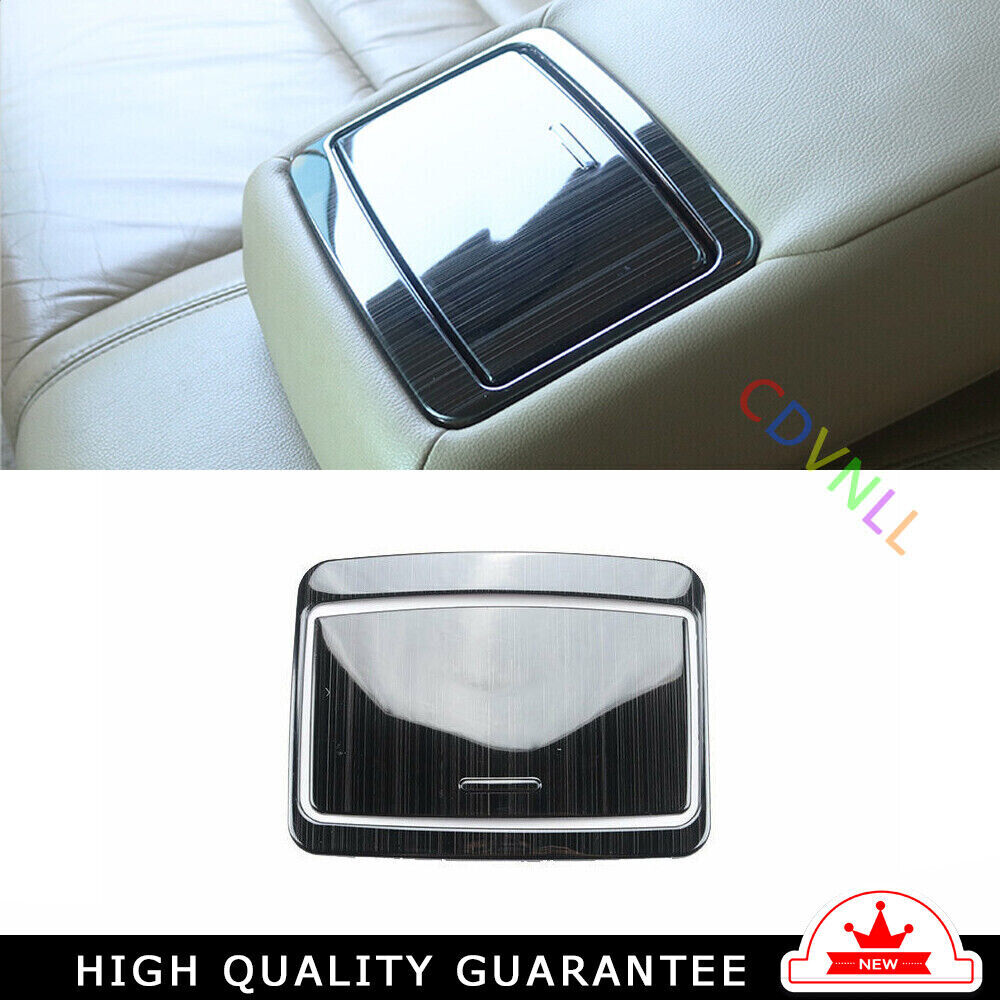 Rear Water Cup Holder Panel Trim for Honda Accord 8th 2008-2013 Black Titanium