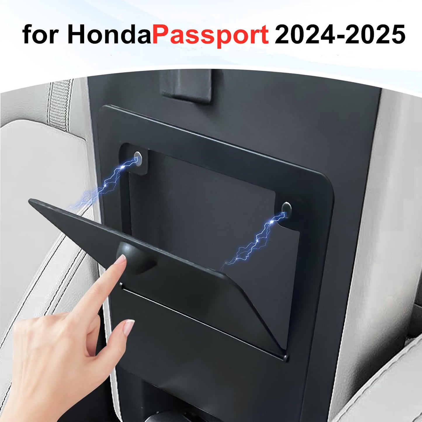 Compatible with 2024+ for Honda Passport Magnetic Center Console Hidden Storage Box n