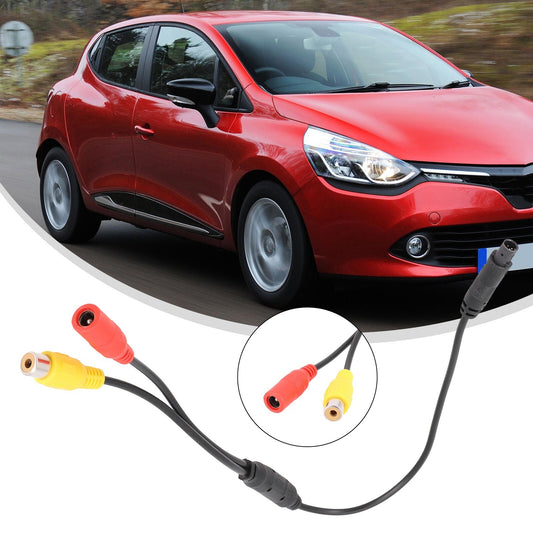 Camera signal harness spare automotive male to CVBS female signal harness