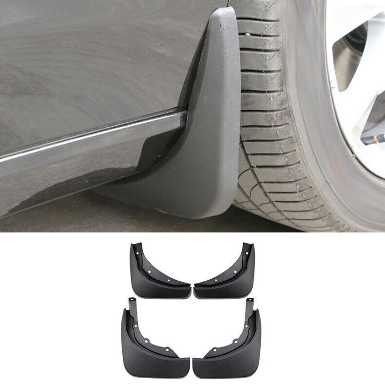 for Volvo S90 2017-22 Black ABS Mudguard Mud Flaps Splash Guards Fender Trim 4x
