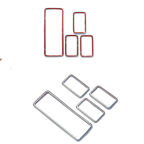 Carbon Fiber Interior Front Window Control Cover Trim for FX4 04-08- v