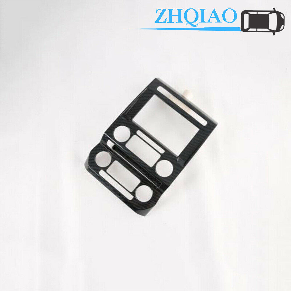 Center Console Panel Frame Carbon Fiber Cover Trim for Ford F150 F-150 2017-2020