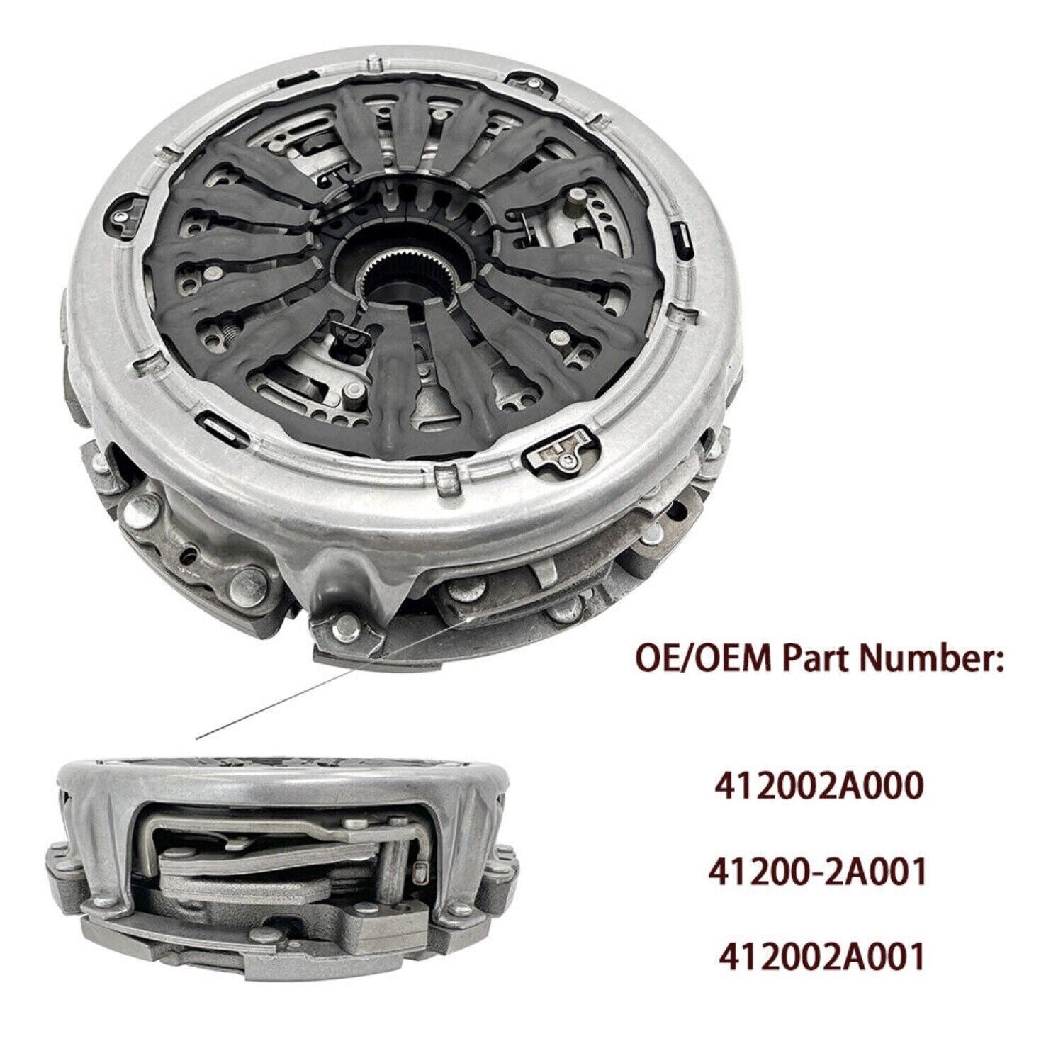 Dual-clutch transmission 41200-2A001 is suitable for Hyundai for Veloster 1.6L (2012, 2013, 2014, 2015, 2016, 2017-). Q