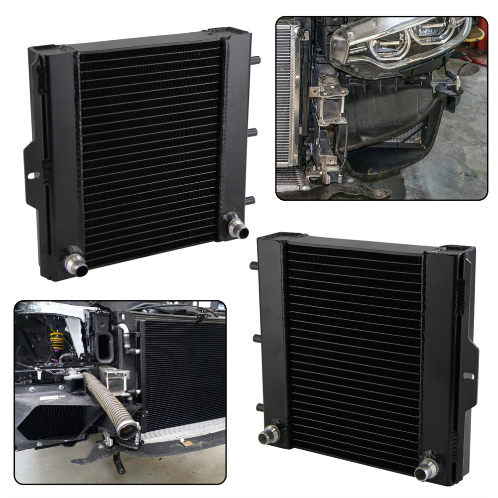 Secondary Auxiliary Radiator Cooler for BMW F87 F80 F83 M2 M3 M4 S55 15-20 LR