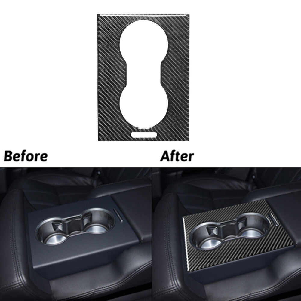 Central Panel Trim Cover Carbon Fiber Interior For FJ Curiser 2007-2021 v