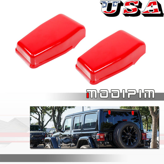 Red rear upper door and window trim cover kit for 2007-2018 for Jeep for Wrangler JK