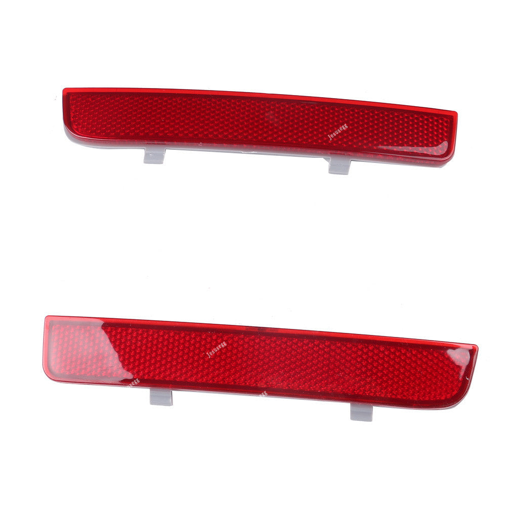 2pcs Red Lens Rear Bumper Reflector LED Stop Brake Light for LAND ROVER LR2