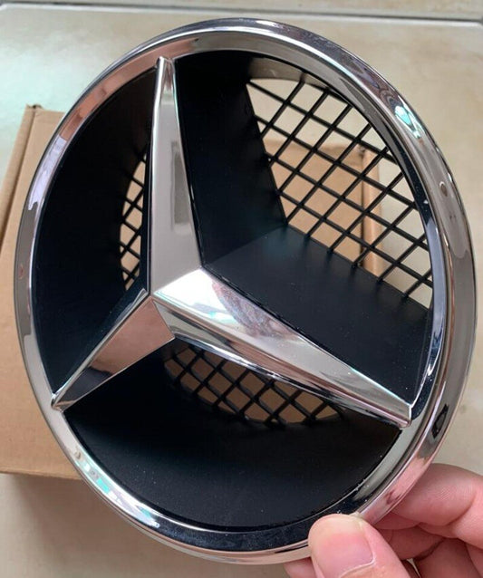 Fit for Mercedes Benz C Class 2008-09 2010 2011 2012 Front Chrome Grill Emblem Logo# Q
