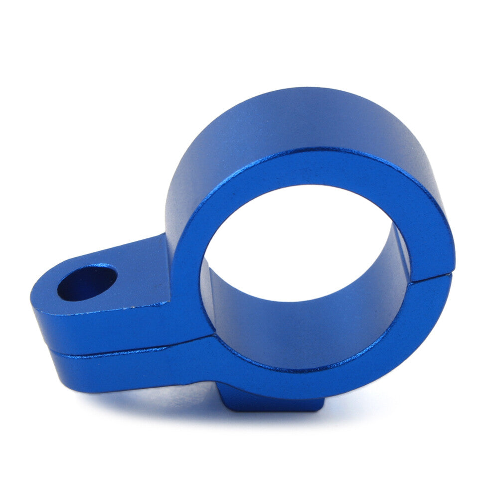for HONDA CR80R CR85R CR125R CR250R CR500R Blue CNC Front Brake Line Hose Clamp