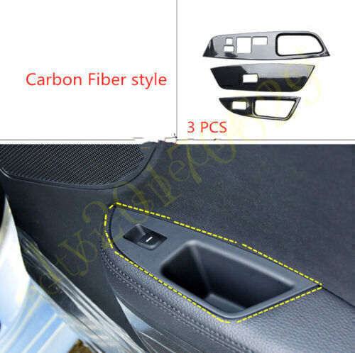 15x Carbon Fiber ABS Car Interior Decoration Kit for Hyundai for Veloster 12-2016 B n