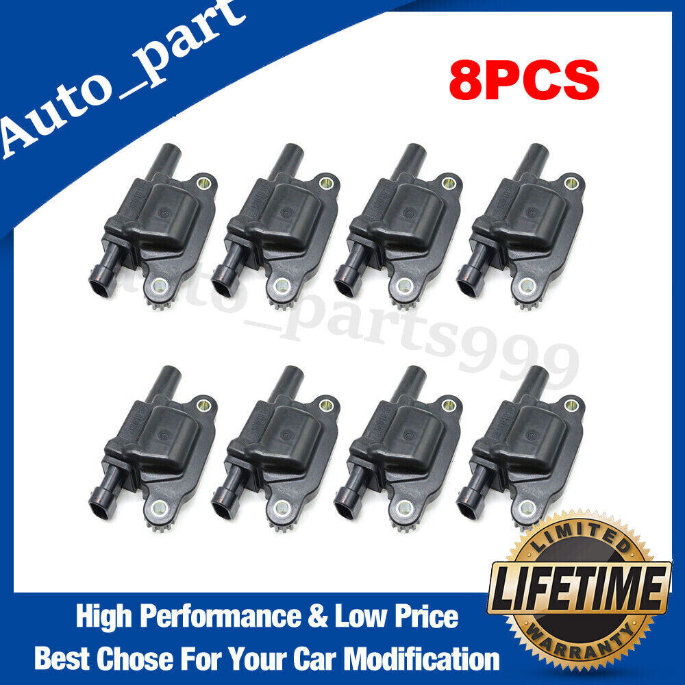 8-pack square Lgnition coils for Silverado Tahoe for GMC for Sierra Envoy 4.8L 5.3L n