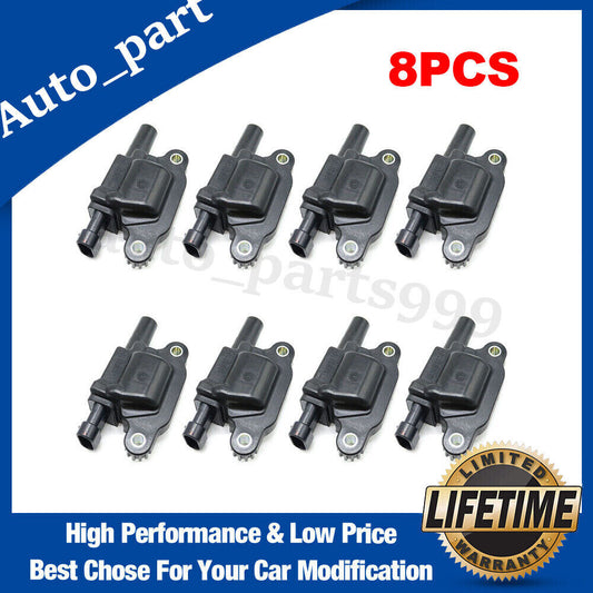 8-pack square Lgnition coils for Silverado Tahoe for GMC for Sierra Envoy 4.8L 5.3L n