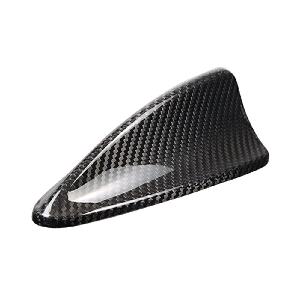 for BMW E60 520,523 2003-10 / E61 03-08 BLK Carbon Fiber Shark Fin Antenna Cover