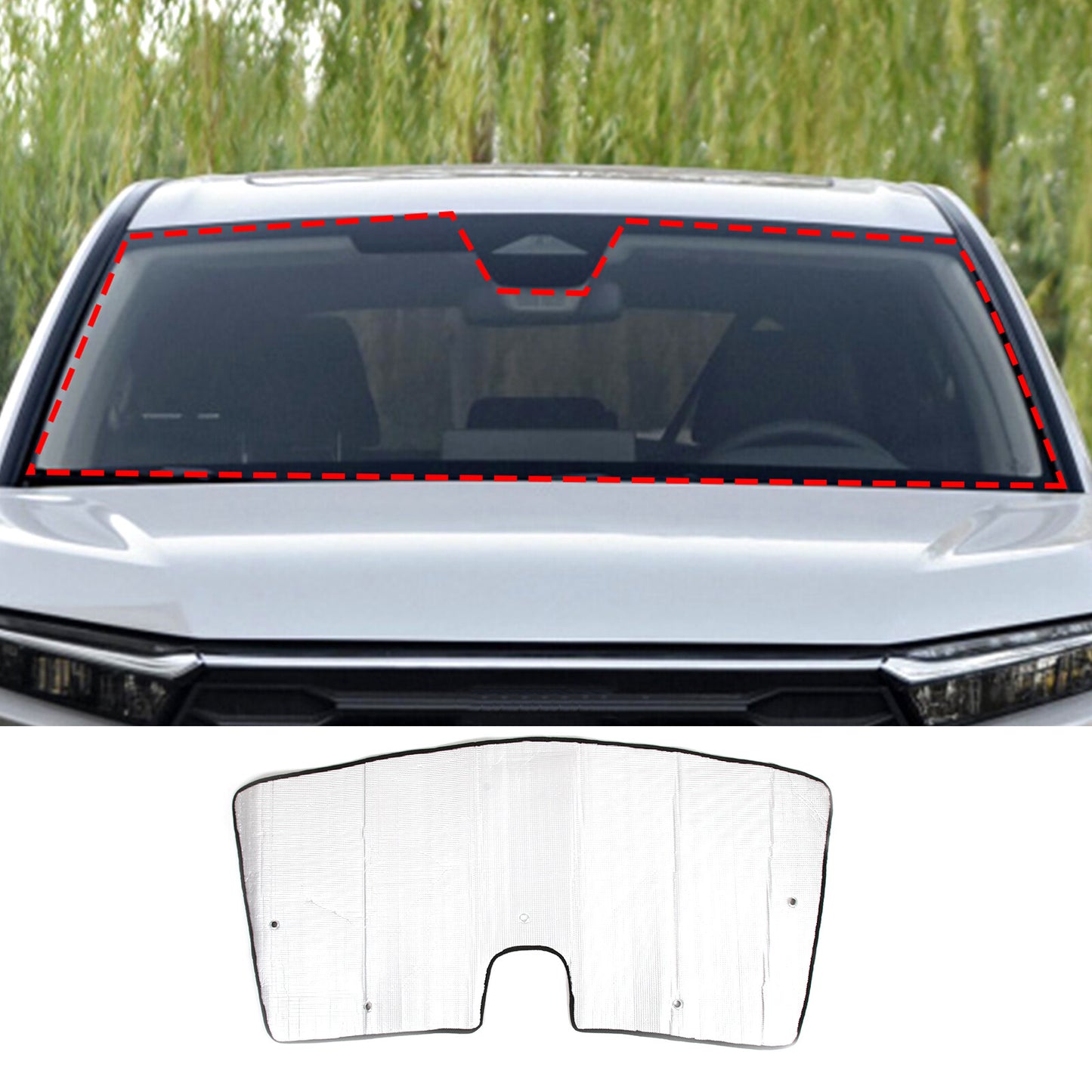 Red Alloy Shift Gear Cutter Panel Cover Scratch Resistant Trim for FJ Cruiser 07-21- v