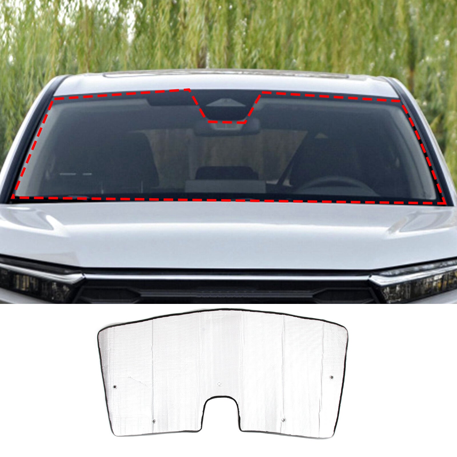 Red Alloy Shift Gear Cutter Panel Cover Scratch Resistant Trim for FJ Cruiser 07-21- v