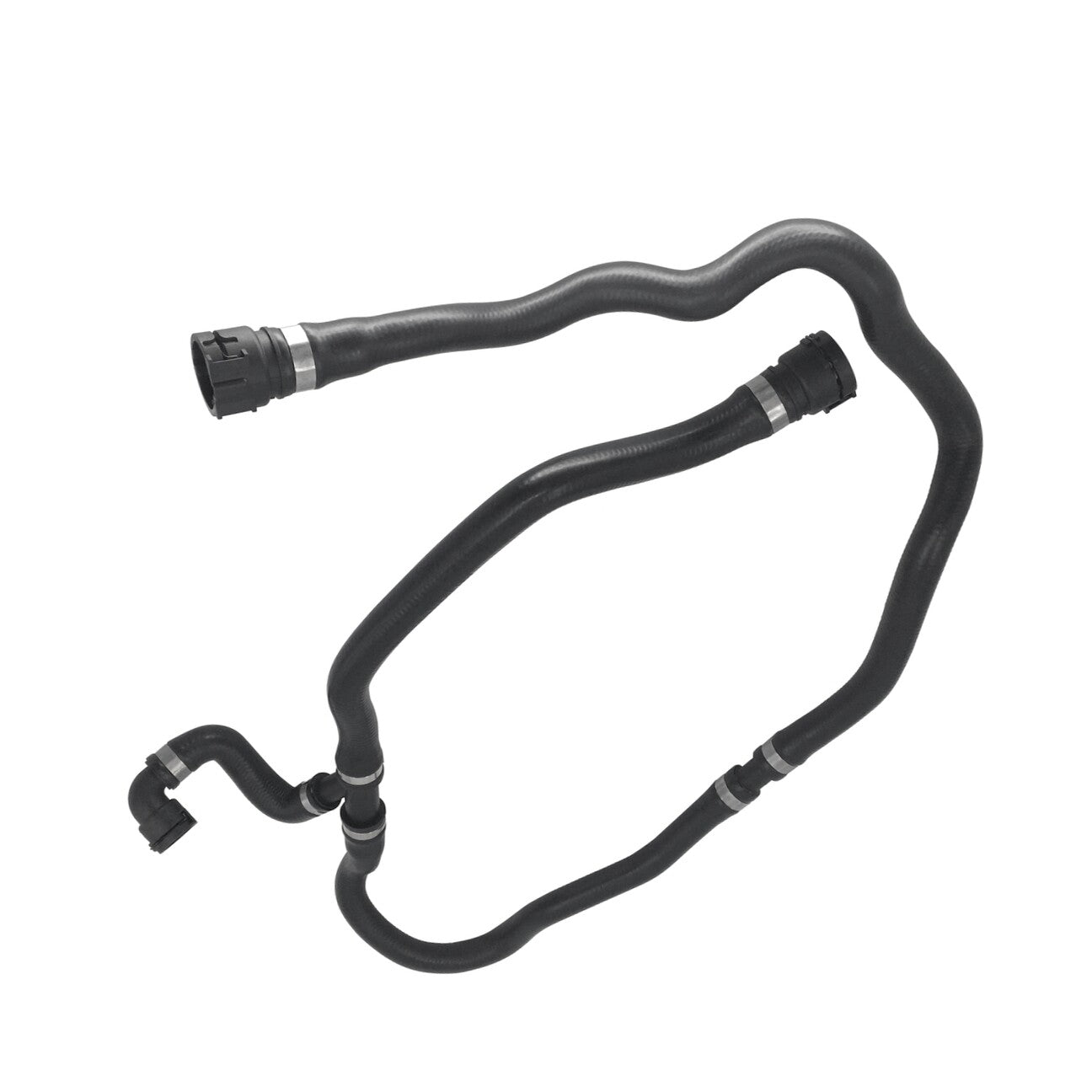 1 Expansion tank under-coolant hose suitable for 04-05 525i 530i 17127519258 2.5L- n
