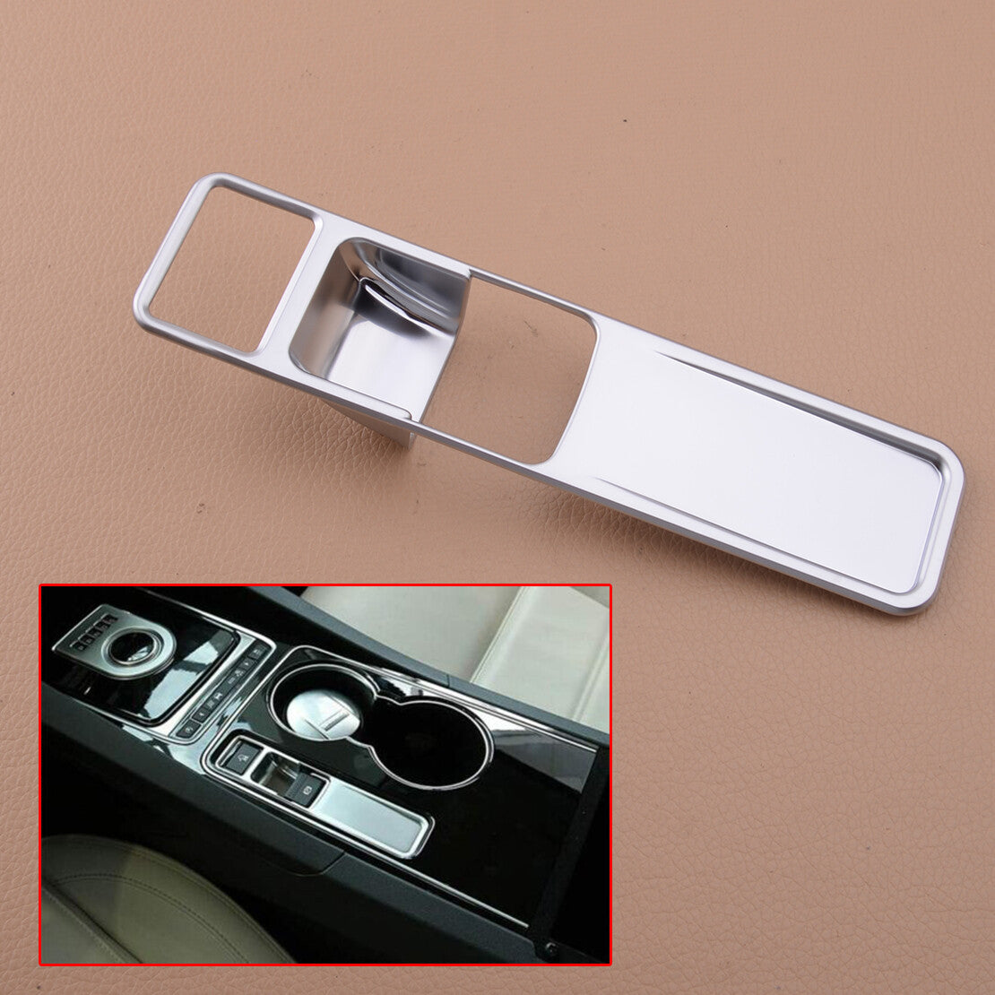 Fit for for Jaguar XE F Pace X761 Inner Console Electronic Handbrake Cover Trim New v