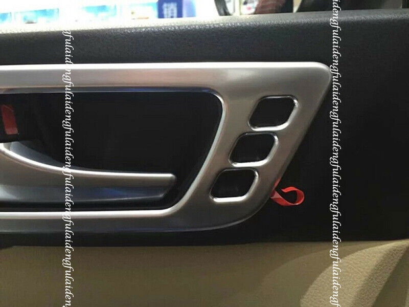 For Highlander 2020-2022 Carbon Fiber+Red Gear Shift Knob Cover Head Trim v