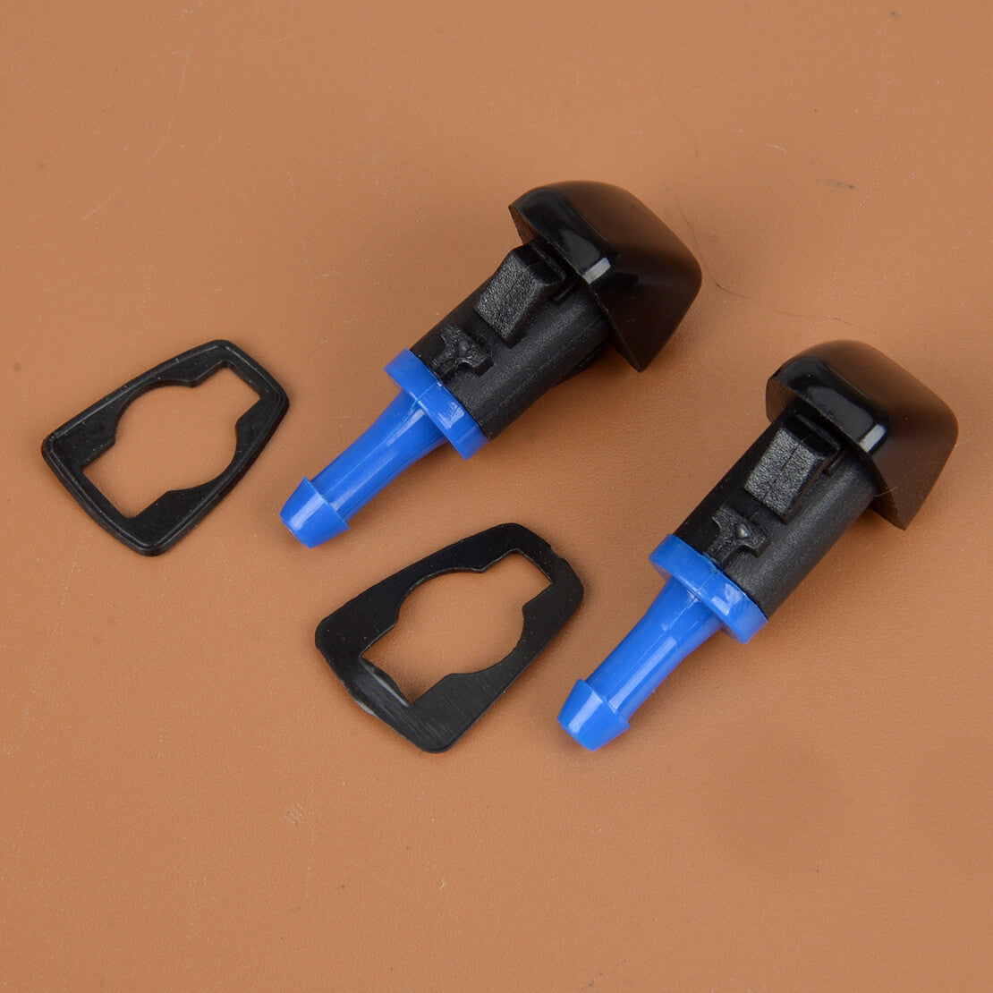 2x Front Windshield Washer Nozzle with Gasket Fit for Jeep Patriot Compass Q