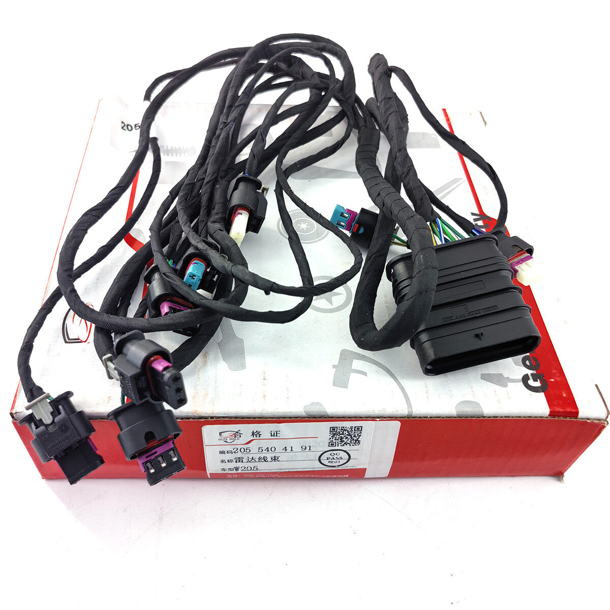 Front Bumper Parking Sensor Wiring Harness for Mercedes Benz W205 2013-2020