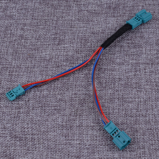 Fit for BMW 3 4 M3 Series Pre-LCI Model Light AC/Radio Y Cable Adapter Splitter Q