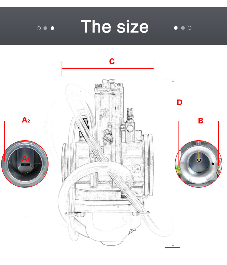30mm Carburetor for Husqvarna Husaberg Beta for Yamaha for Kawasaki for Honda Q