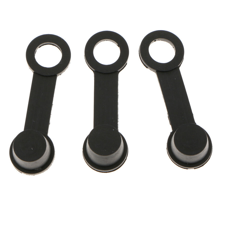 50 Pack Brake Bleeder Screw Caps Grease Oil Drain Pump Rubber Dust Cover 8mm Q