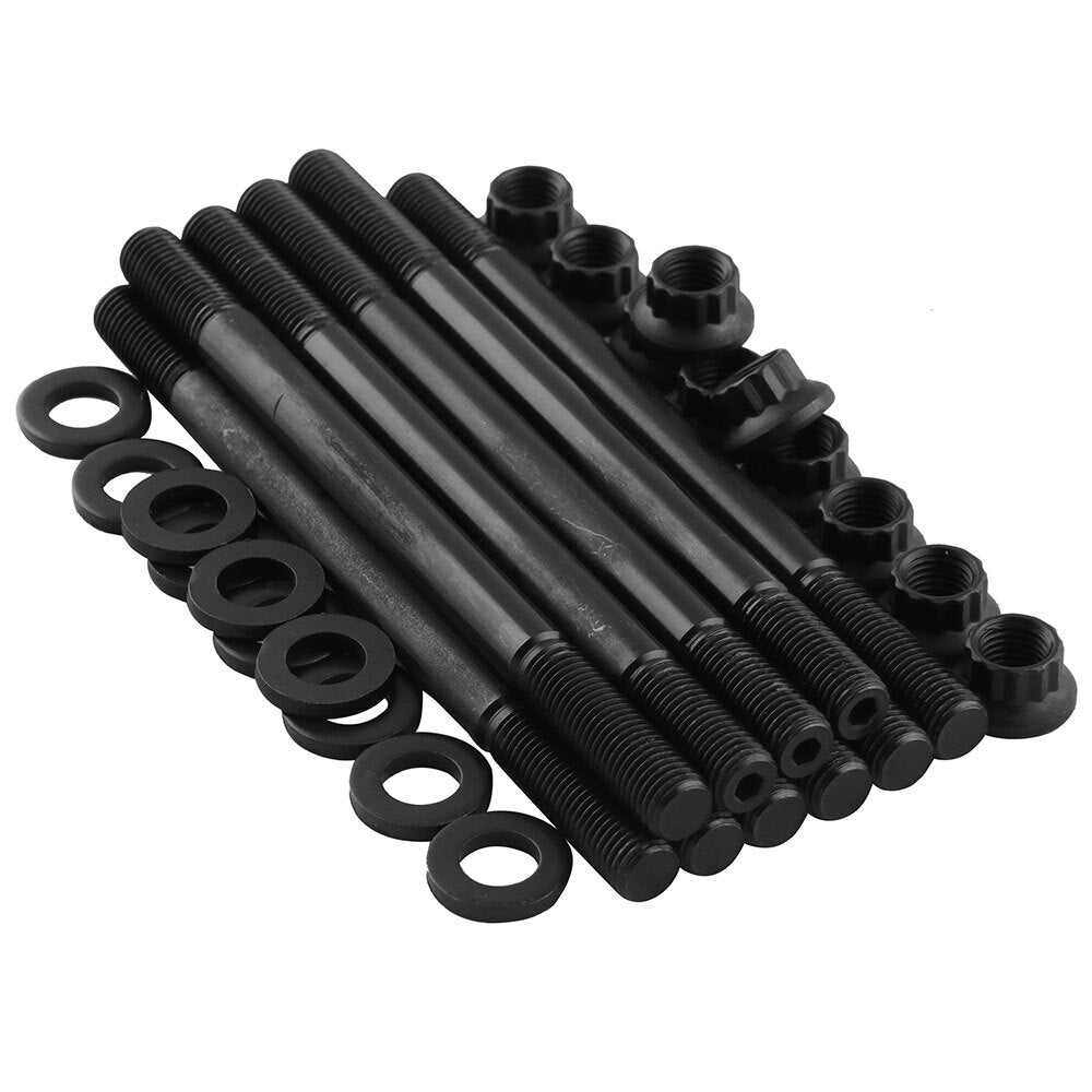 for Honda for Civic 1.6L D16Z6 12-Point Nuts 208-4301 Cylinder Head Stud Kit Q