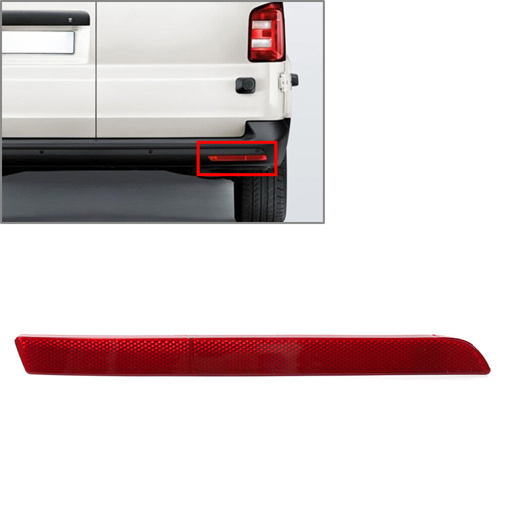 Rear Bumper Reflector Tail Light Lamp FIT for VW T5 Transporter Caravelle Multivan