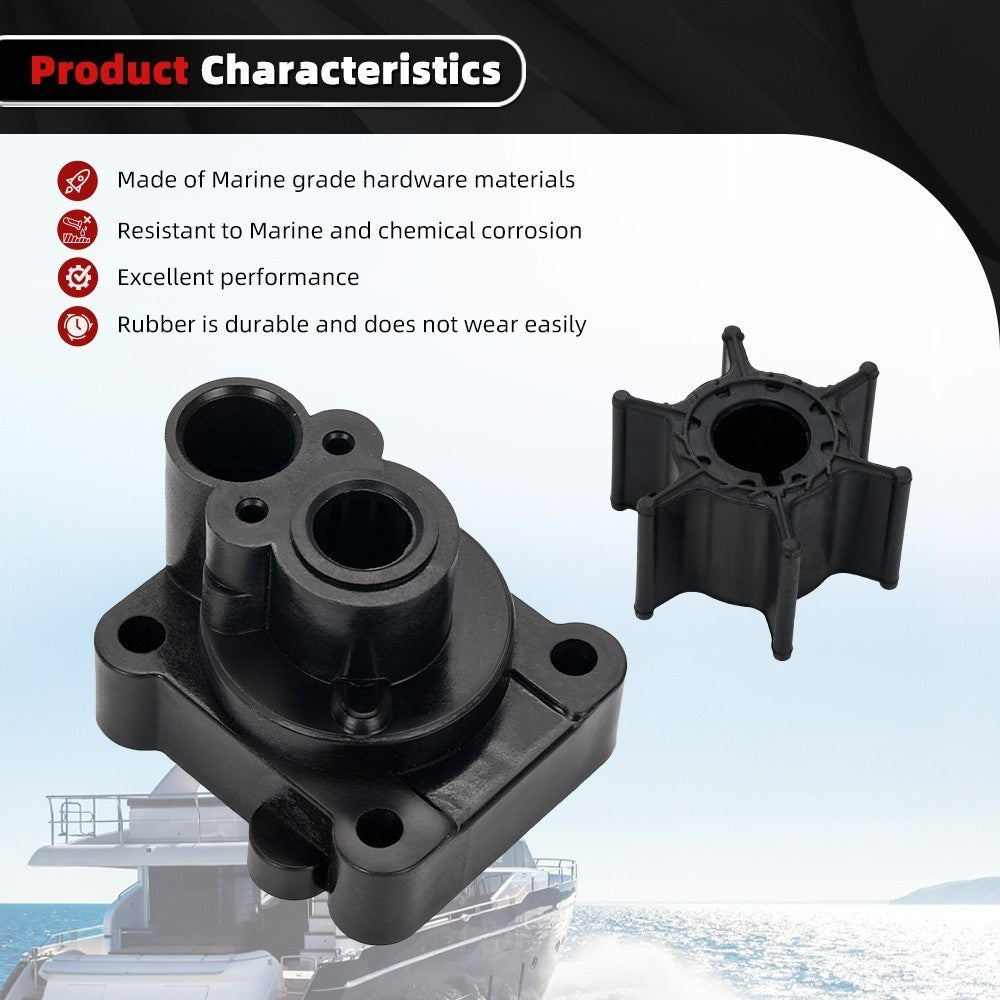 682-W0078-00-00 682-W0078-A1-00 Water Pump Impeller Kit for Yamaha 9.9 HP 15HP Q