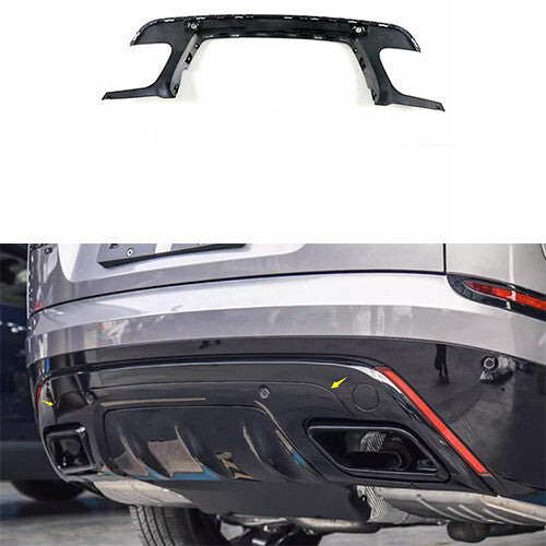 Glossy Black 2018-2023 Rear Bumper Protect for Range Rover Velar HSE Guard Cover