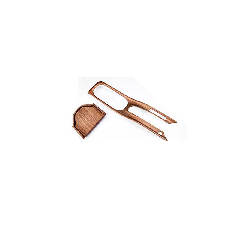 Peach Wood Grain 1.5L Middle Console Gear Shift Panel Trim for Honda HR-V 16-20