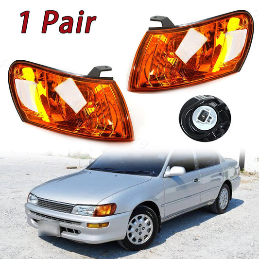 For 1993-1997 for Toyota for Corolla AE100 E100 AE101 Pair Front Corner Lamp