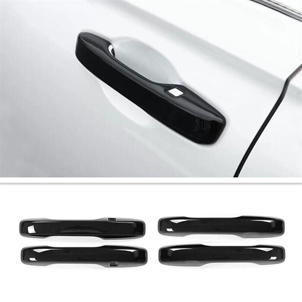 Gloss Black Side Door Handle molding Trim Cover for Honda CRV CR-V 2023-2024 B n
