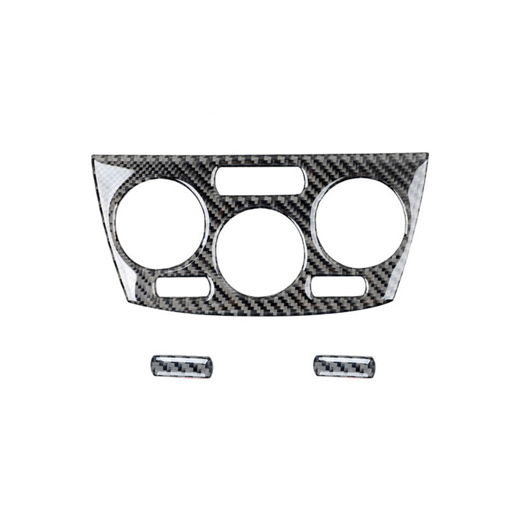 5Pcs Red Carbon Fiber Ineterior Speedometer Cover Trim For Fiesta 2011-2015 v
